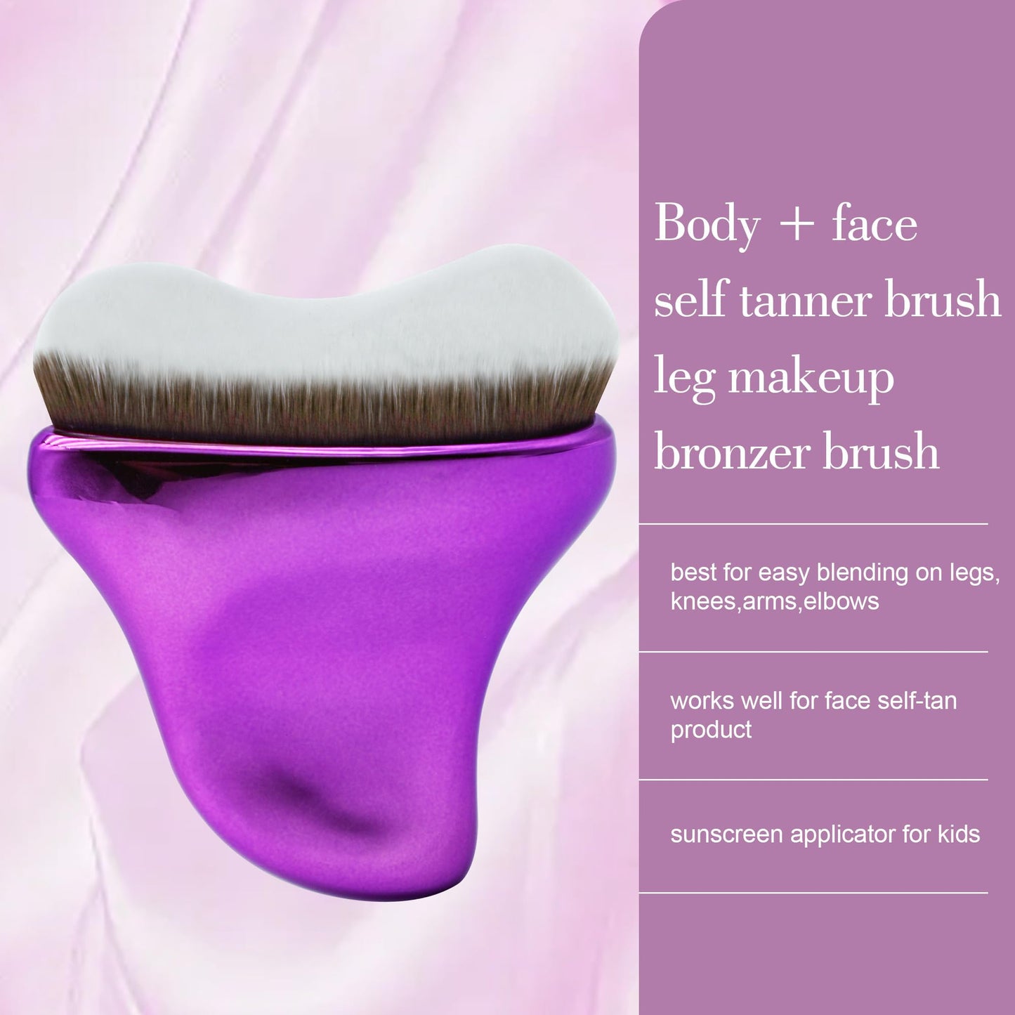 BEAUTYFACTOR Sunscreen Applicator for Kids,Sunscreen Brush Sunblock Applicator for Kids,Baby,Adult,Body Brush Beach Essentials for Sunscreen,Suncream and Sun Lotions