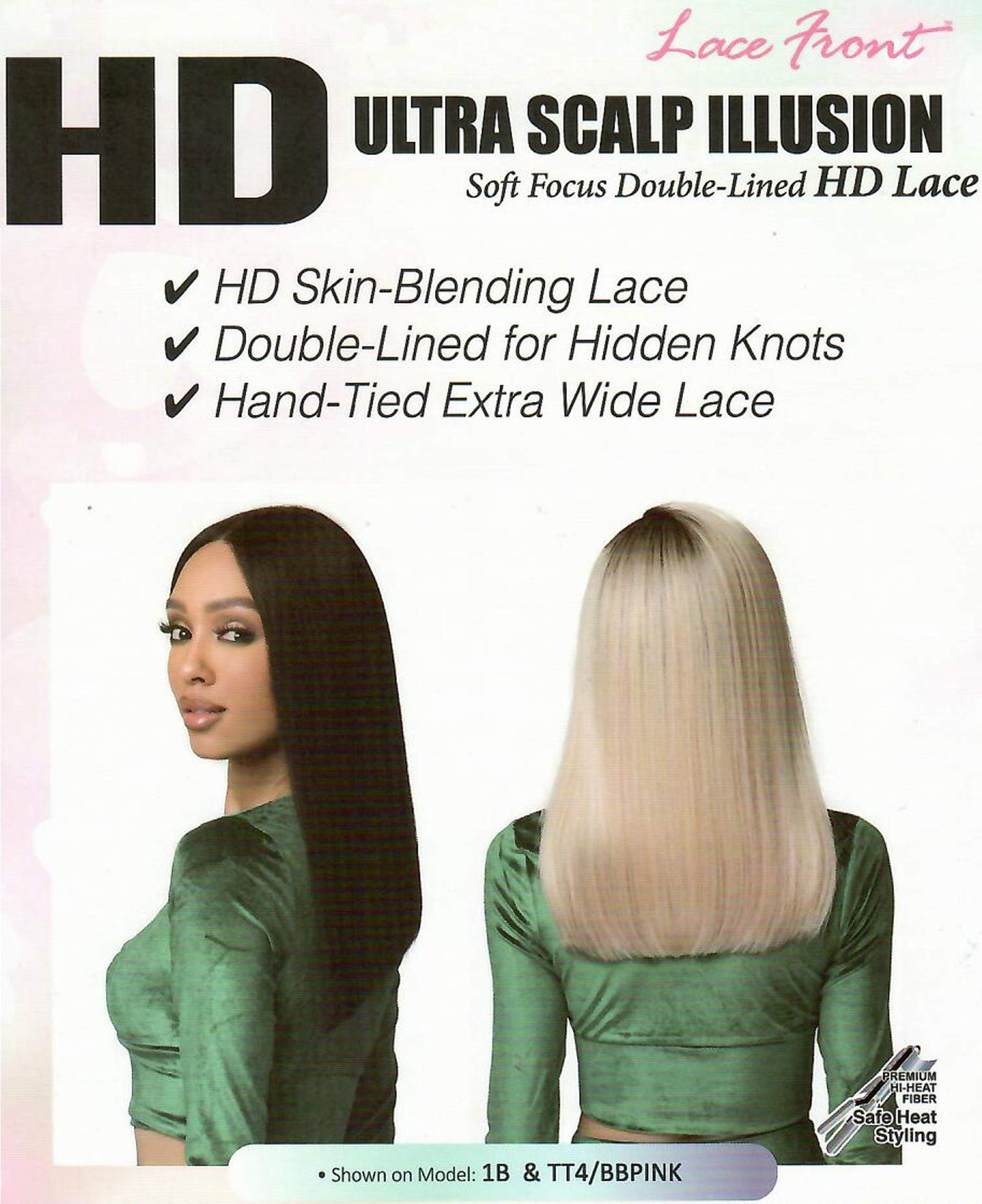 BOBBI BOSS HD ULTRA SCALP ILLUSION 13 X 5 FREE PARTING LACE FRONT WIG MLF470 CHERIE (HL613/627)