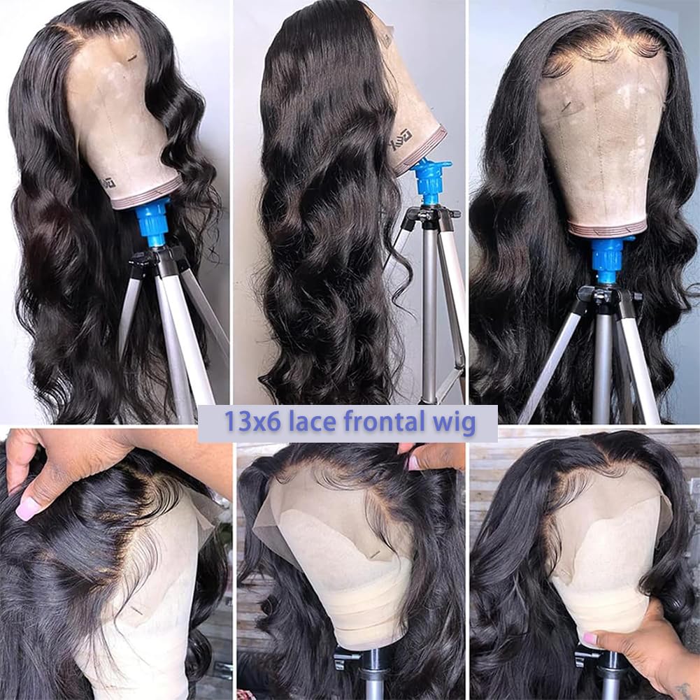bb face Body Wave Lace Front Wigs Human Hair Pre Plucked 220 Density 13x6 HD Lace Frontal Wigs Human Hair 22 Inch Glueless Body Wave Human Hair Wig for Women