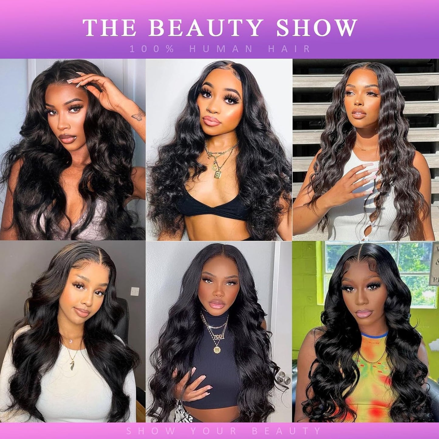 oveflect Glueless Wigs Human Hair Pre Plucked Pre Cut for Beginners Body Wave 5X5 HD Closure No Glue Wig for Women (18 Inch)