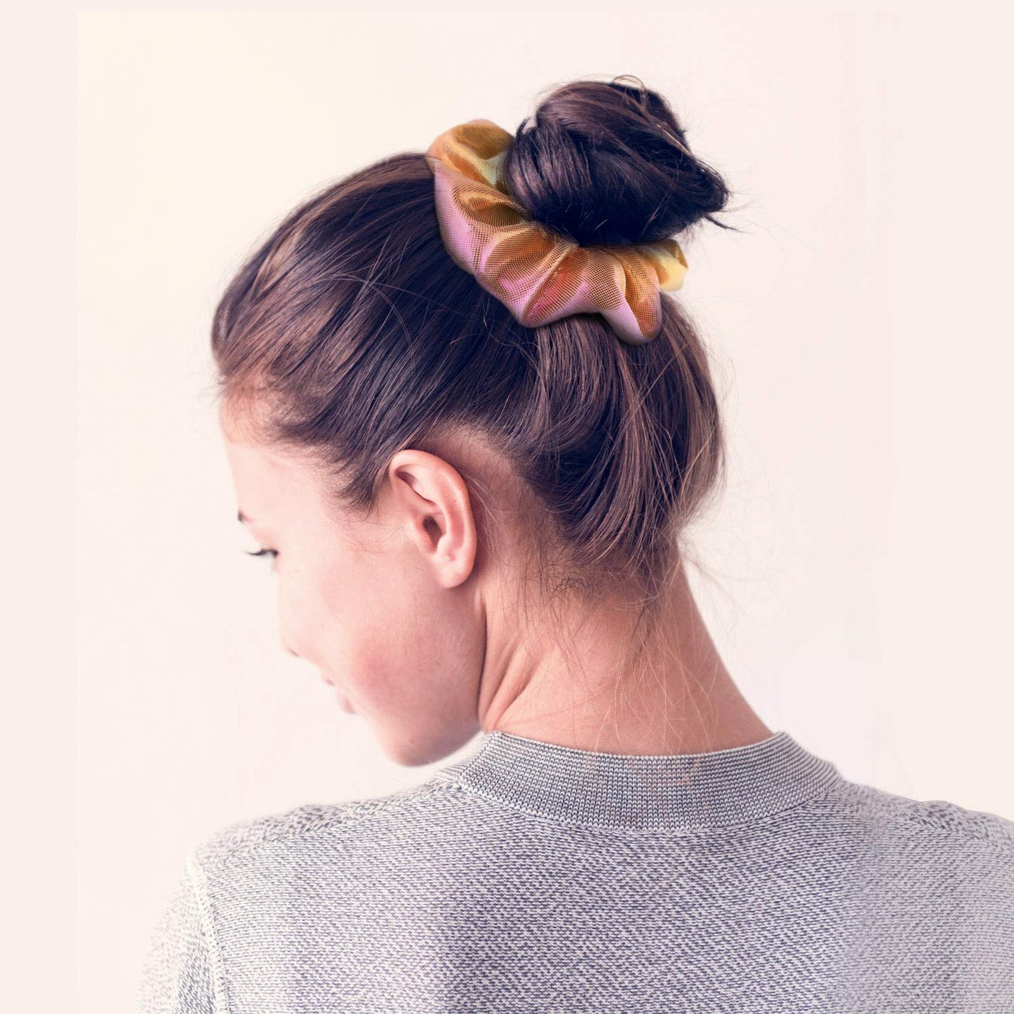 20 Pcs Sequin Scrunchies Shiny Metallic Hair Scrunchy Sparkly Hair Tie Ropes Mermaid Elastic Hair Bands Scrunchy Glitter Colors Rainbow Ponytail Holder Hair Accessories for Women Girls (Stylish Style)