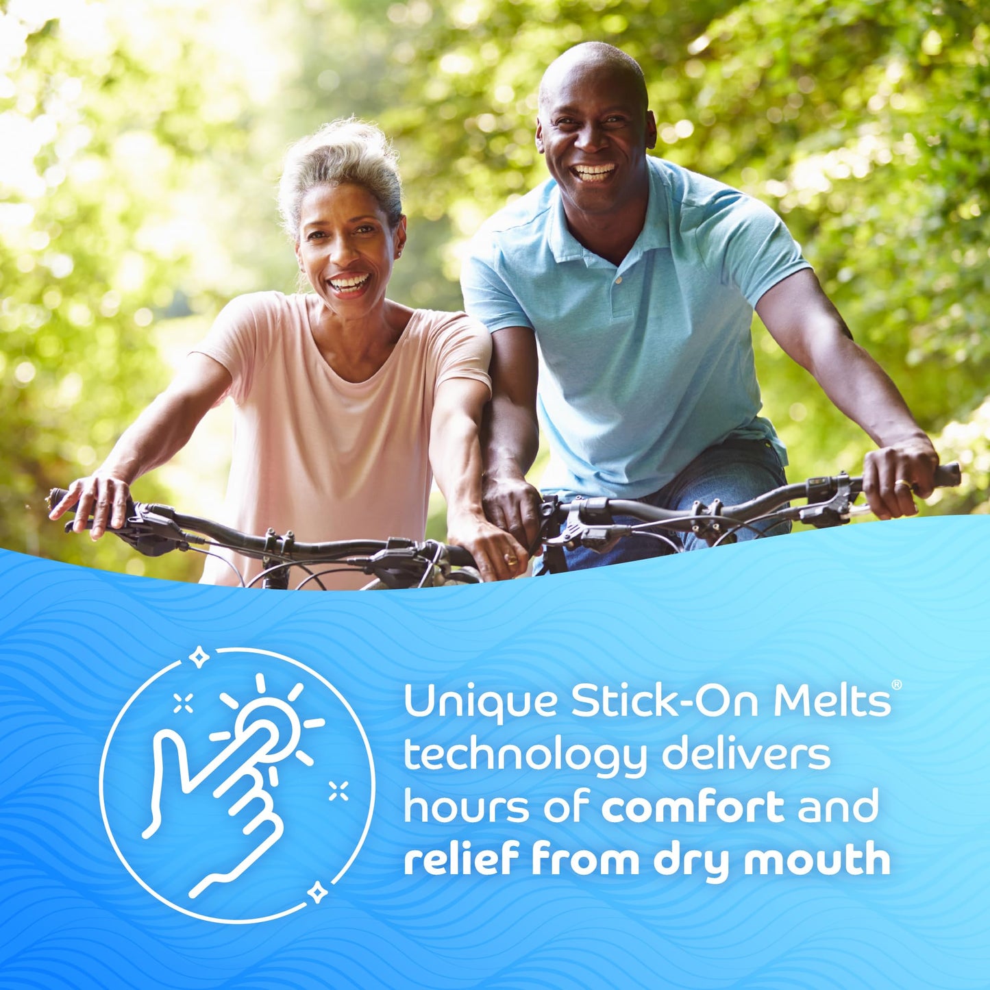 Oracoat XyliMelts Dry Mouth Relief Moisturizing Oral Adhering Discs 40 Count, 2 Pack, Slightly-Sweet with Xylitol, for Dry Mouth, Stimulates Saliva