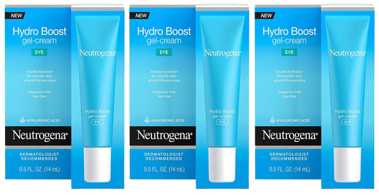 Neutrogena Hydro Boost Gel-Cream iYxYs, 3Units (.5 Ounce)