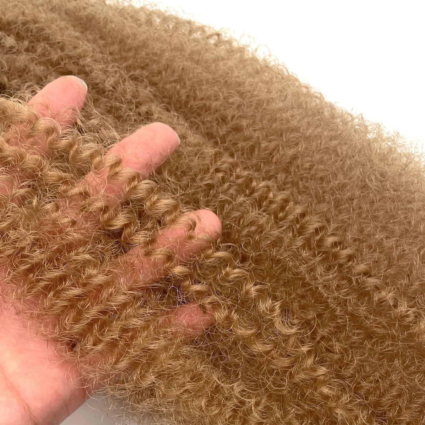 27 Blonde Spring Twist Marley Hair for Faux Locs Afro Cuban Twist Hair 24 Inch Marley Twist Braiding Hair Spring Twist Crochet Hair Springy Afro Kinky Twist Hair Jamaican Twist Braid Hair for Women