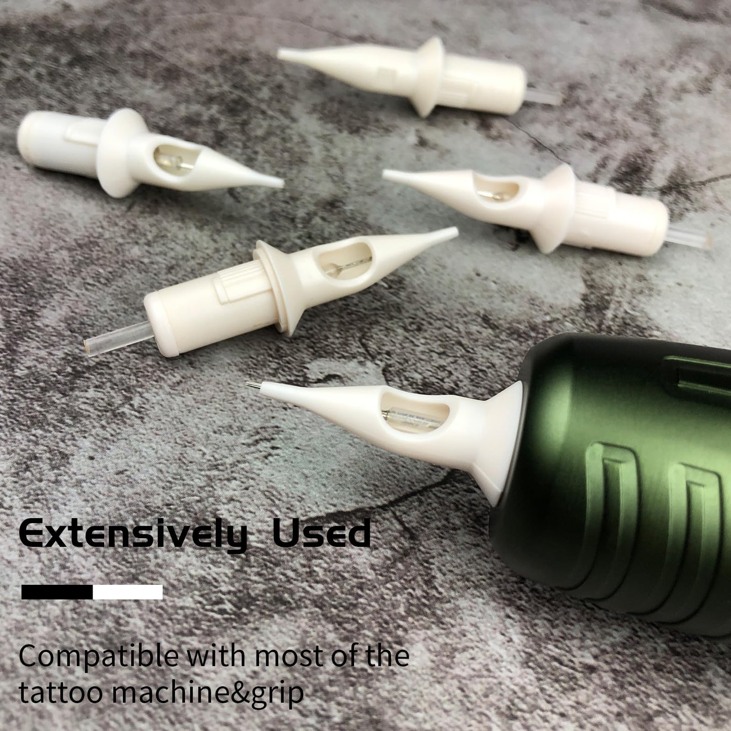 BIGWASP 5RL Disposable Tattoo Needle Cartridge #12 Standard 5 Round Liner (1205RL) 20Pcs