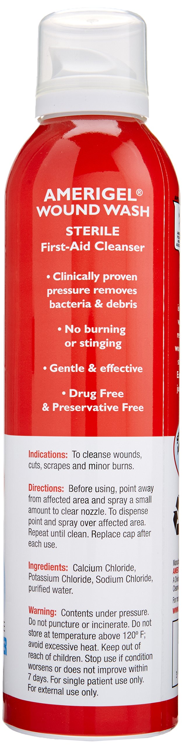 AMERIGEL Wound Care Bundle (3 oz. Hydrogel Wound Dressing, 7.1 fl oz. Saline Wound Wash) - Moisture-Rich Healing and Advanced Skin and Wound Care