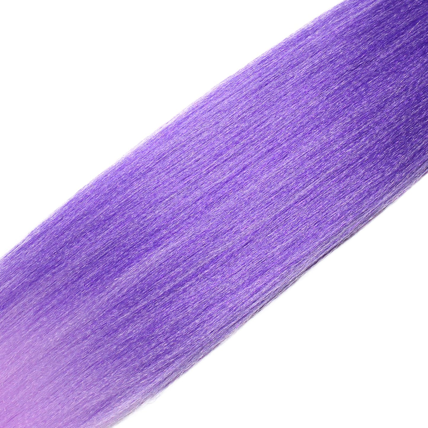 Ombre Purple Mix Braiding Hair Pre Stretched 2 Packs Box Braids Hair Extensions 26 Inches Synthetic Pre Stretched Braiding Hair
