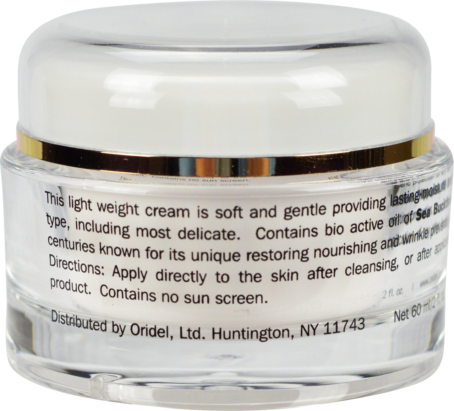 Oridel Silk Day Moisturizing Cream with Sea Buckthorn
