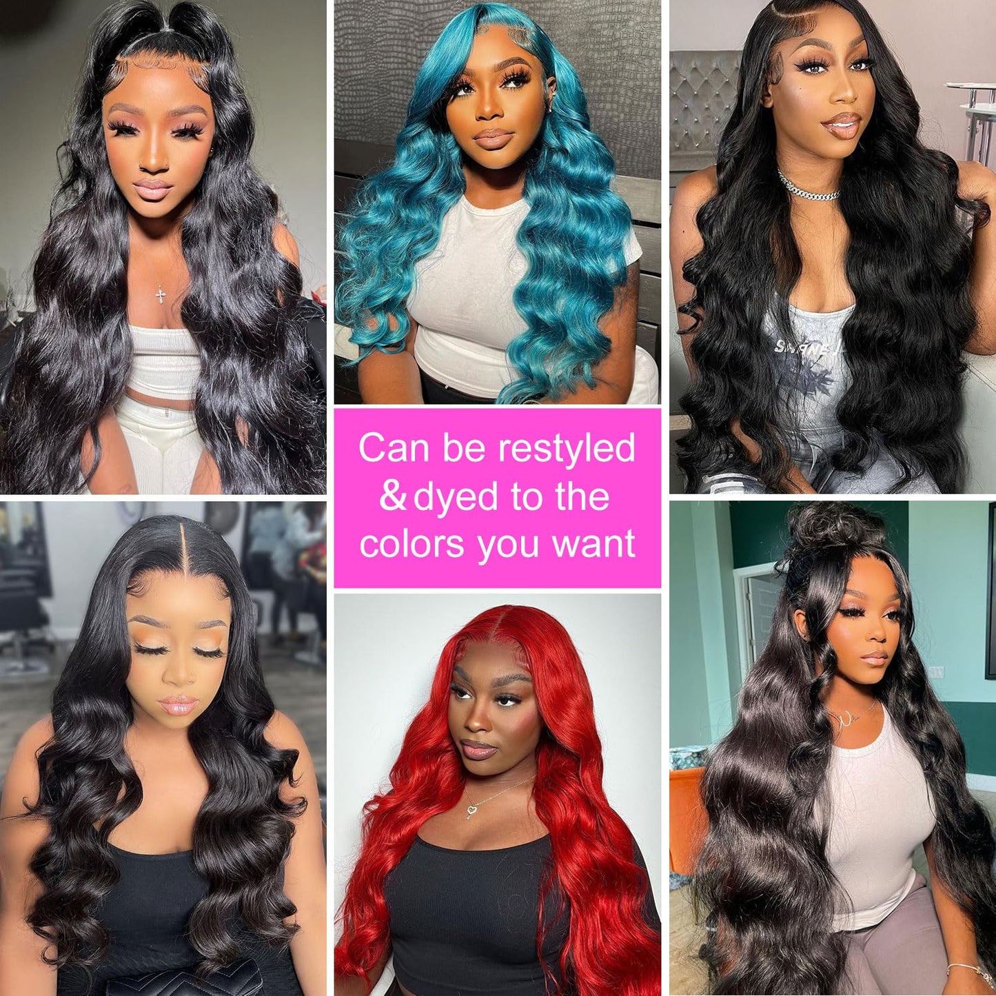 Tongce Wear and Go Glueless Wigs Human Hair Pre Plucked Pre Cut 4X4 HD Lace Closure Wigs Human Hair Body Wave Lace Front Wigs Human Hair 3 Seconds to Wear Glueless Wigs 180% Density 22 Inch