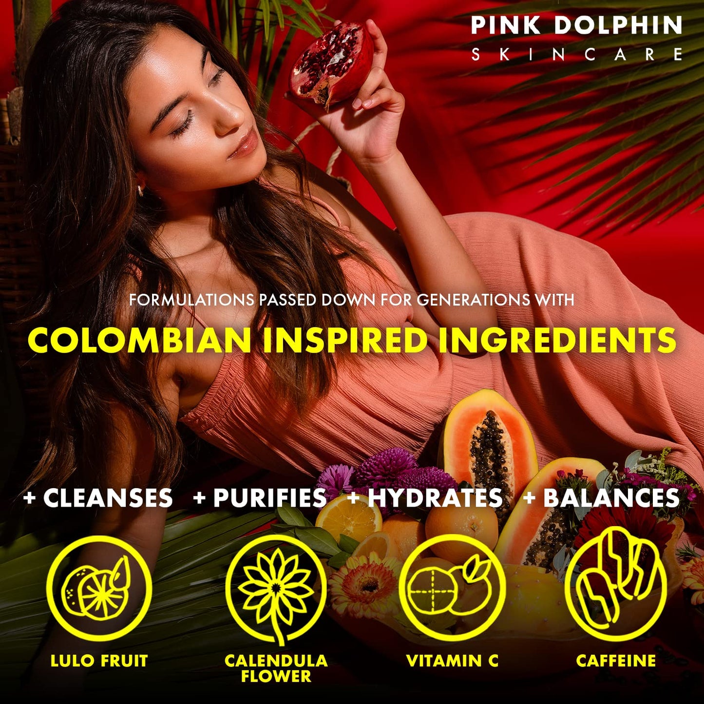 Pink Dolphin Cleanser, Toner and Vitamin C Bundle