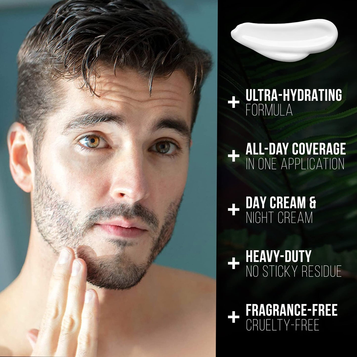 RUGGED & DAPPER Hydration Remedy Lip Balm, Age Defense Face Cream & Age Defense Eye Complex