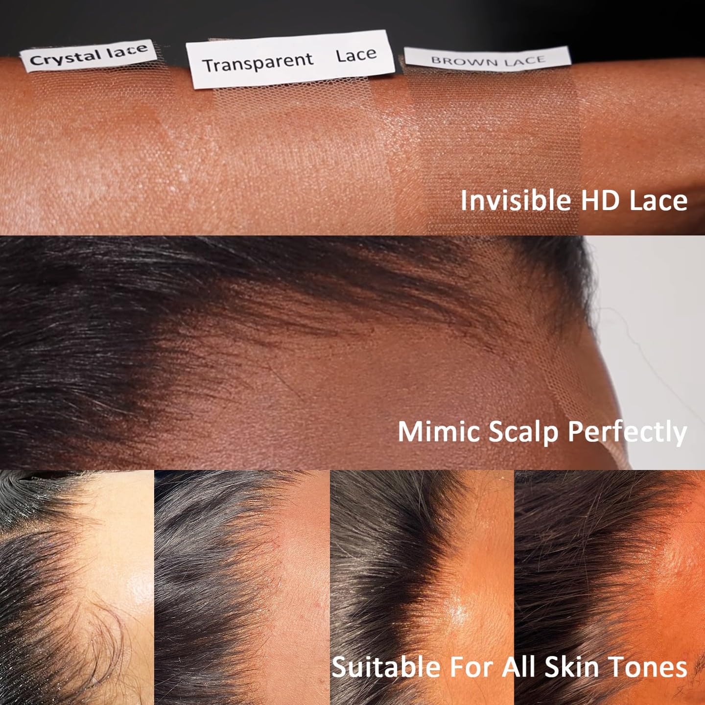 Sunelk Wear and Go Glueless Wigs Human Hair Pre Cut HD Lace 6x4 Straight Lace Front Wigs Human Hair Pre Plucked 180% Density Glueless Wigs Human Hair for Beginners 22 inch