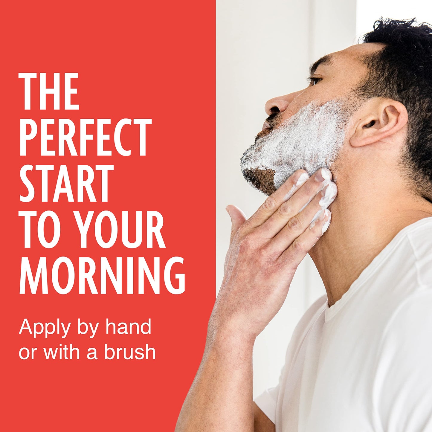 Pacific Shaving Company Caffeinated Shaving Cream - Caffeine, Shea Butter + Spearmint Antioxidant Shaving Cream - Clean Formula for Hydrating, Redness Reducing + Irritation-Free Shave (3.4 Oz, 2 Pack)