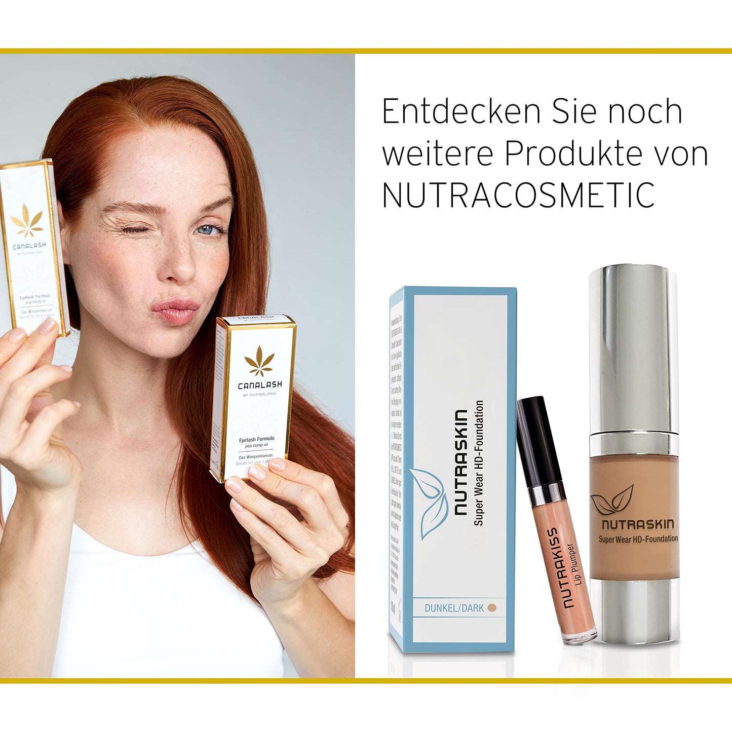 Nuvega Lash Super V - Vegan Eyelash Serum & Eyebrow Serum for Long Eyelashes in just 4-6 Weeks I Lash Serum I Eyelash Growth Serum I Made in Germany I 3ml