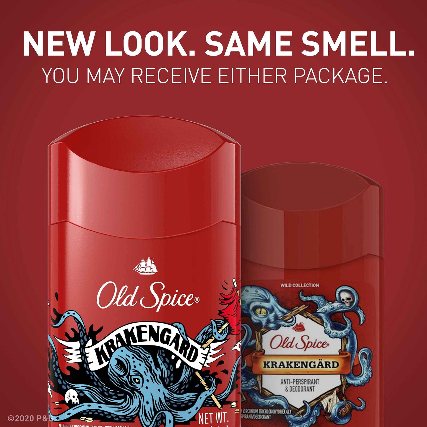 Old Spice Wild Collection Antiperspirant & Deodorant Krakengard, 2.6 Ounce (Pack of 3)