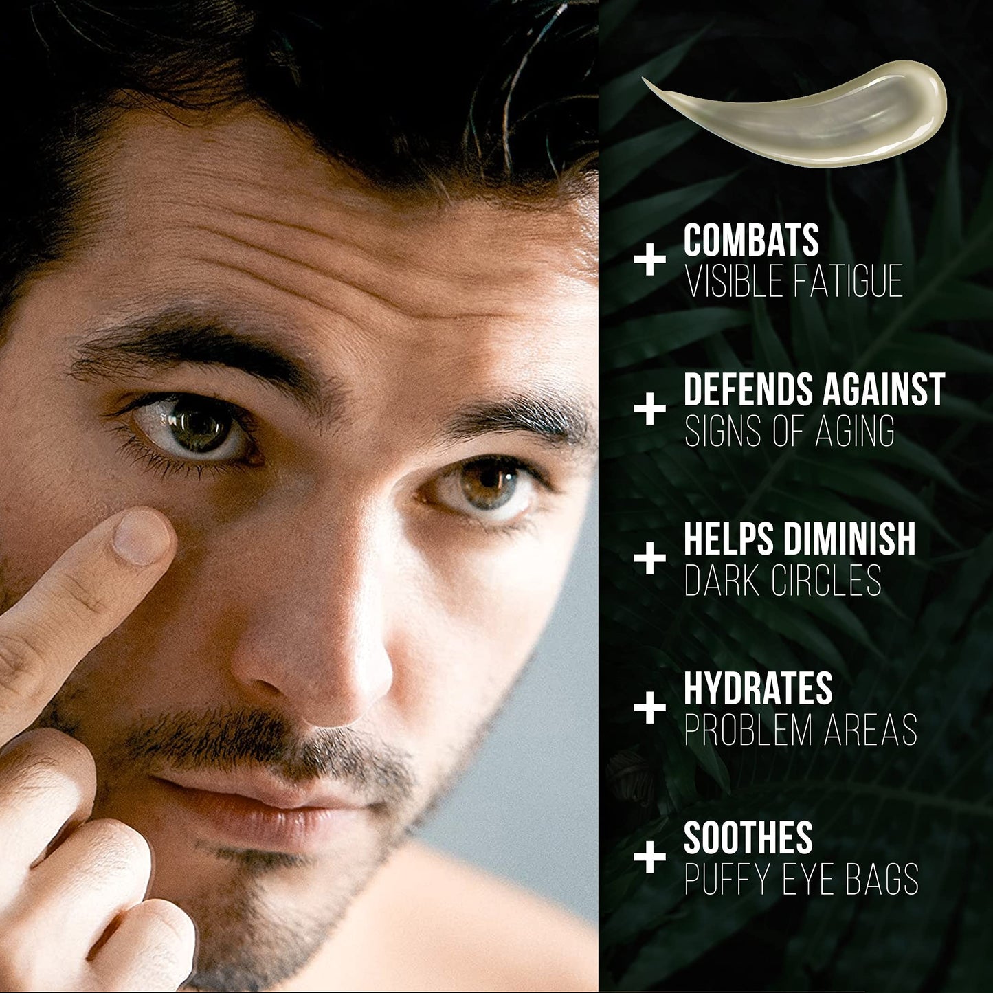 RUGGED & DAPPER Age + Damage Defense Facial Moisturizer, Age Defense Eye Complex and Moisture Fix Lip Balm