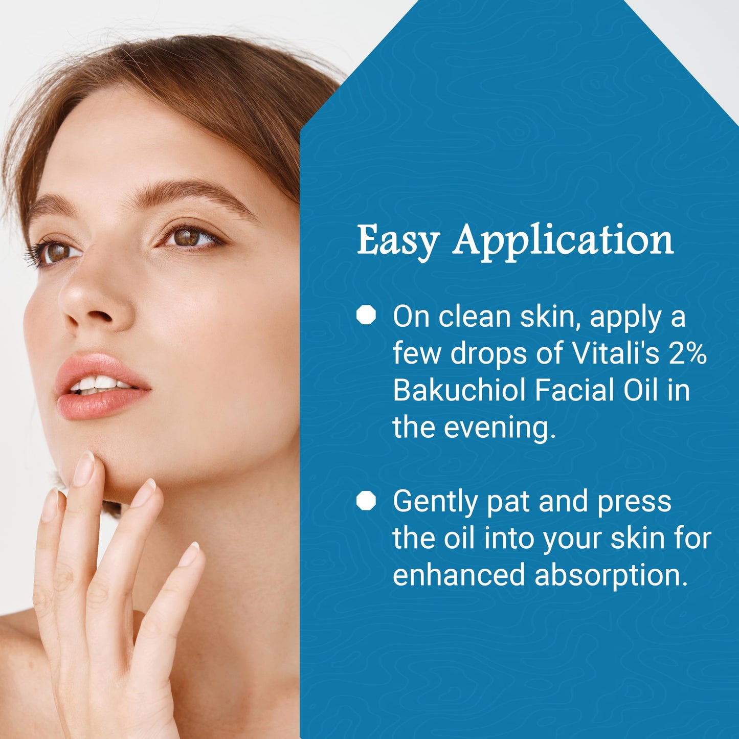 Vitali Premium 2% Bakuchiol Facial Oil: Premium Natural Retinol Alternative for Age and Wrinkle Reduction, and Soothing Irritated Skin, Boosts Copper Peptide Absorption- 1 fl. oz.