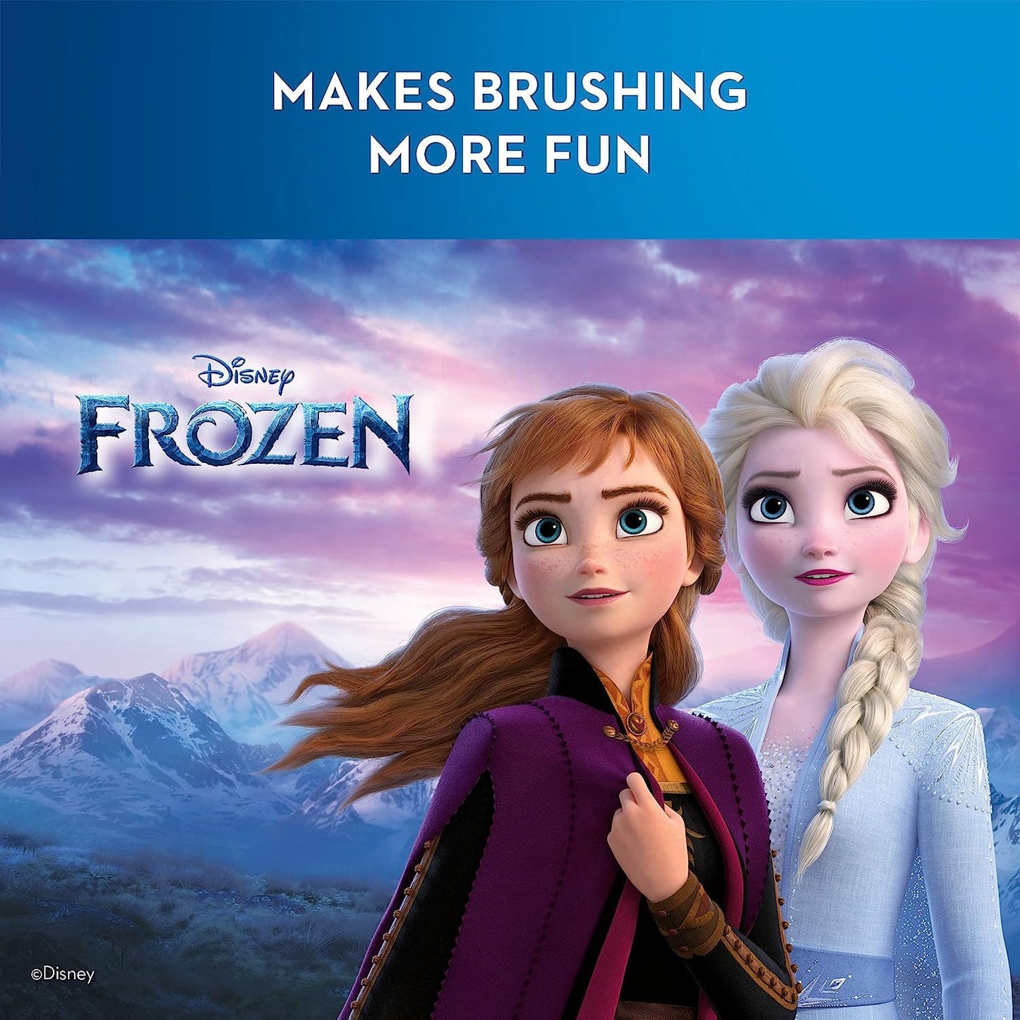 Oral-B Kids Extra Soft Replacement Brush Heads Featuring Disney's Frozen, 2 Count, Kids 3+