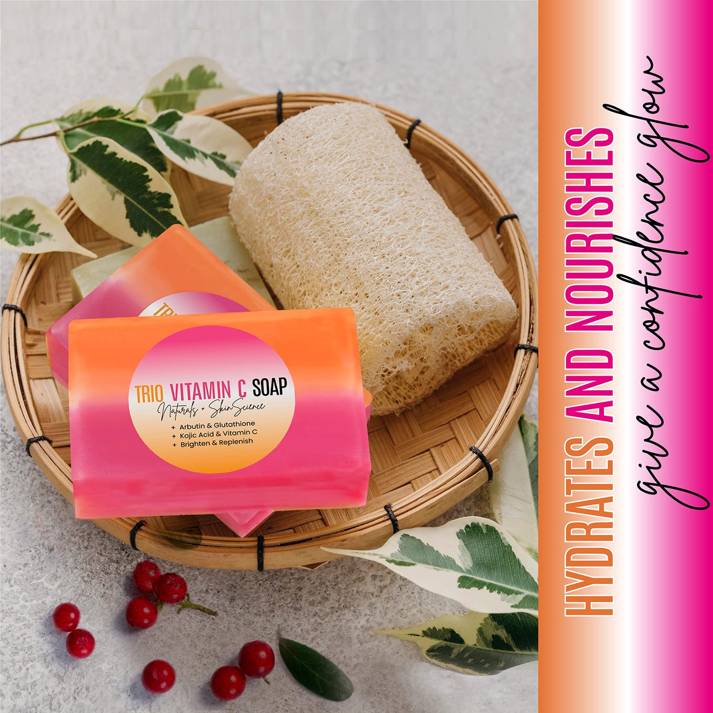 Organic Kojic acid & Vitamin C Soap Bar | Arbutin, Glutathione | Advanced Glowing formula, Replenish, & Radiant Skin | Pure Natural Pigmentation For Face & Body - 5 OZ Each|… - 5 OZ Each| (4)