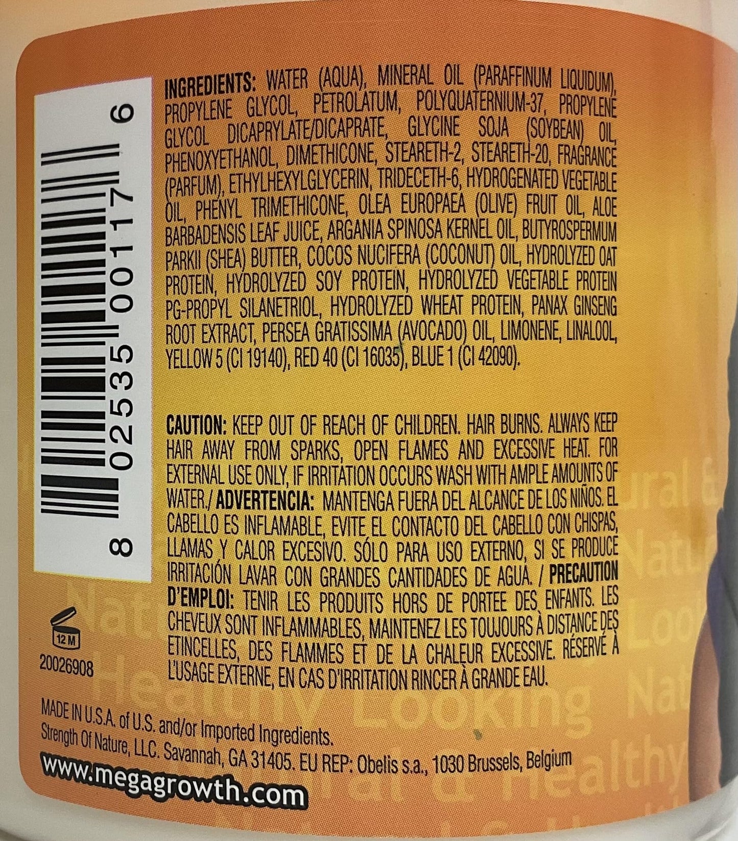 Profectiv Mega Growth [Deep Conditioner] Anti Breakage Strenghtening (Pack of 6)