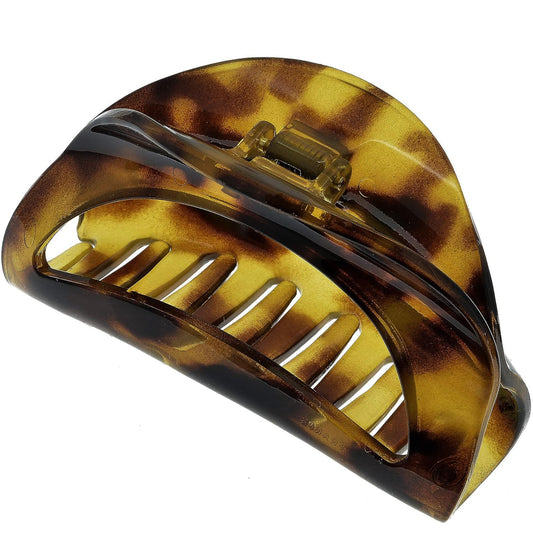 Camila Paris CP1573 French Hair Clip for Women Thick Hair for Long Curly Wavy Hair, Girls Hair Claw Clips Jaw, Durable Styling Big Claw Clip for Thick Hair, Strong Hold No Slip Grip, Made in France